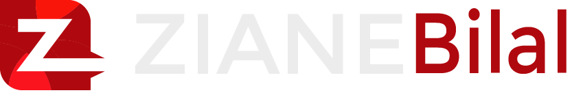 ZIANEBilal Logo White